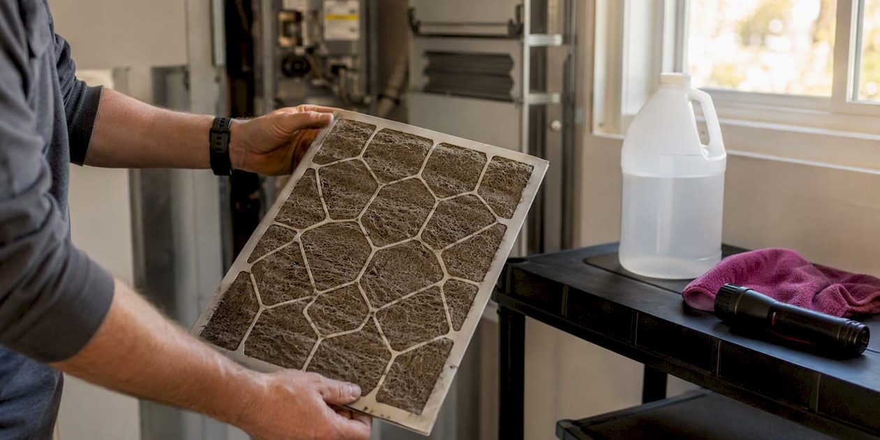 1786295786368_Hands-removing-dirty-HVAC-filter-indoors Hands removing dirty HVAC filter indoors