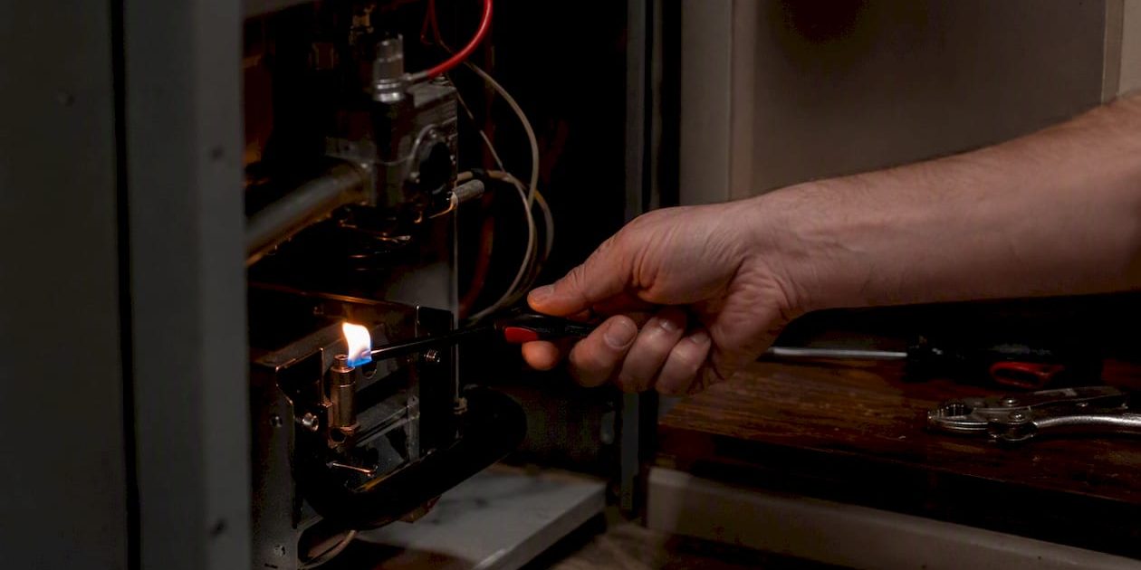 1786478544149_Hand-lighting-furnace-pilot-flame Hand lighting furnace pilot flame