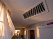 Close-up of whistling ceiling air vent