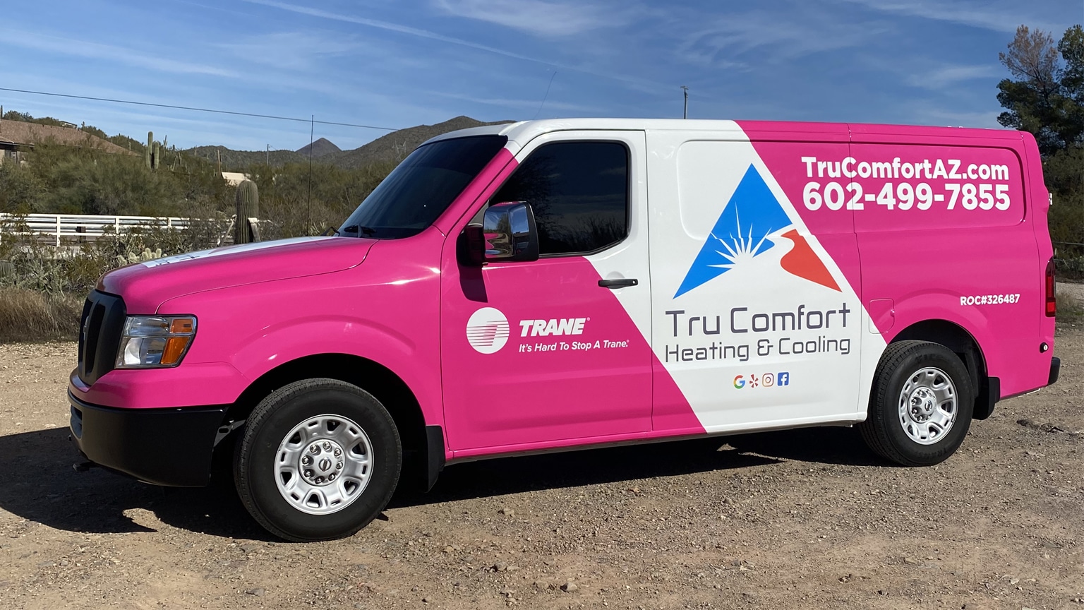 Tru Comfort Heating & Cooling Truck